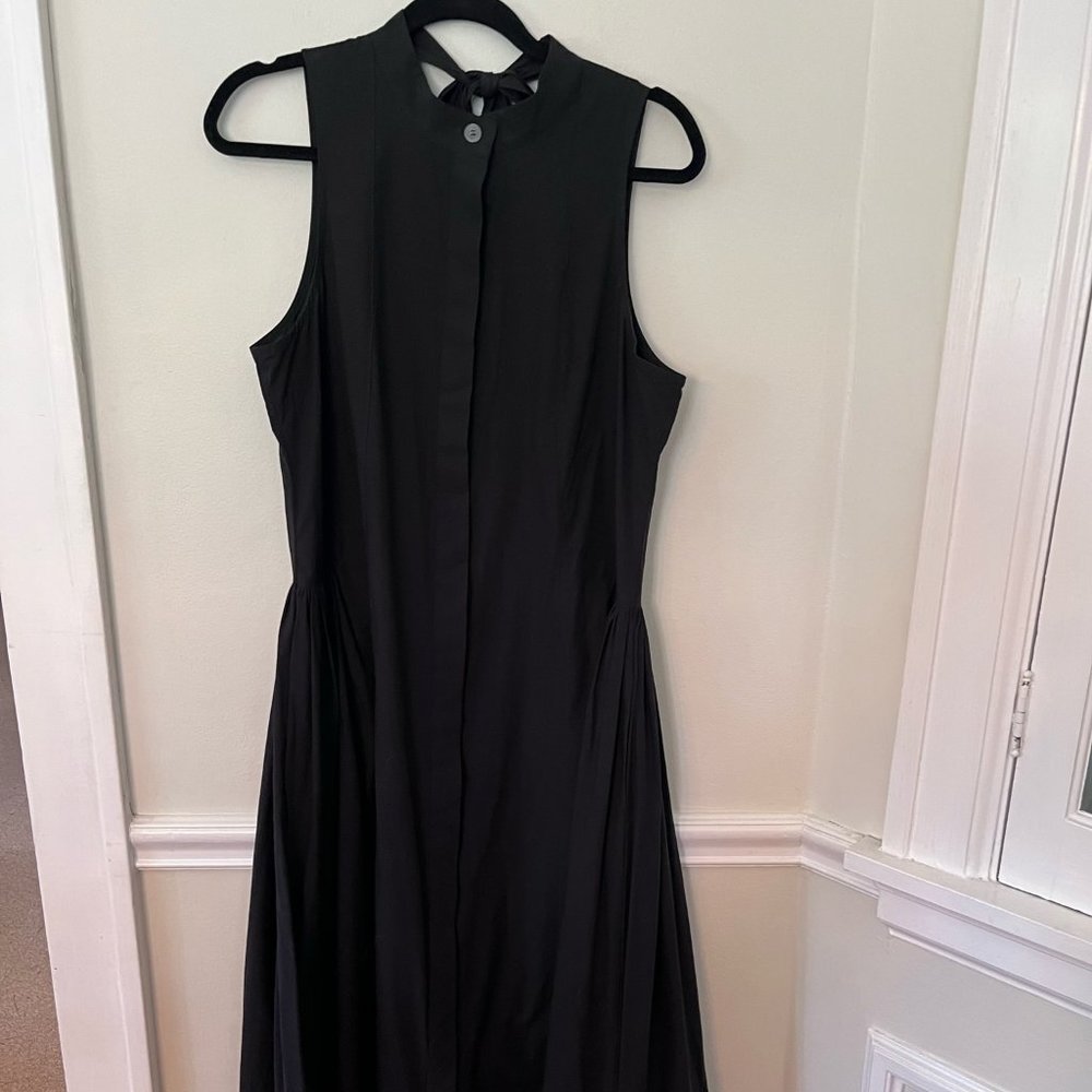 NWT Black Ottodame Dress, US Size 10, Made in Italy